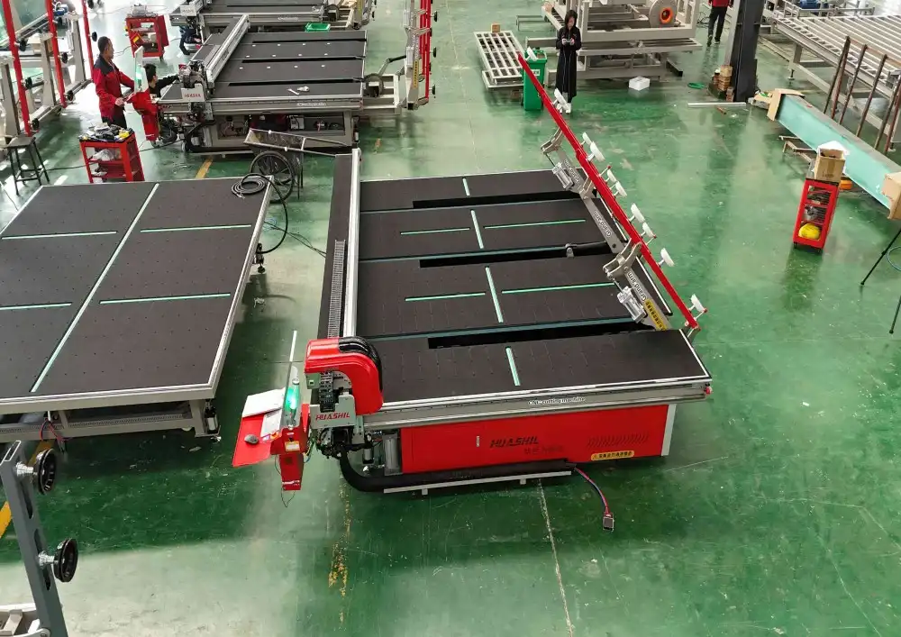 furniture cabinet glass cutting machine