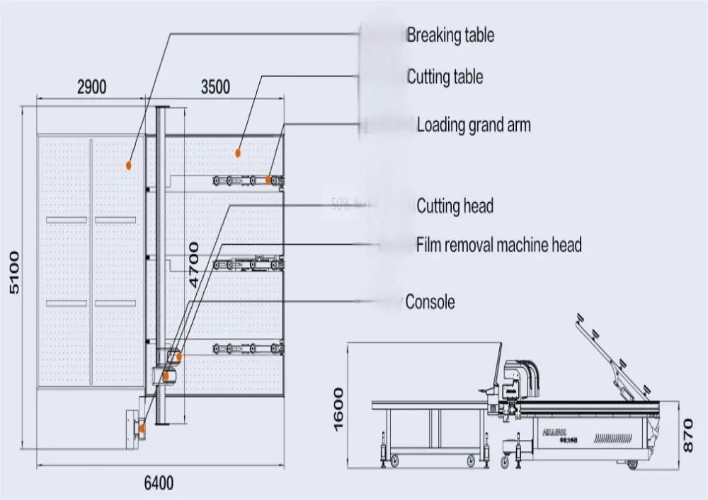 glass cutting machine