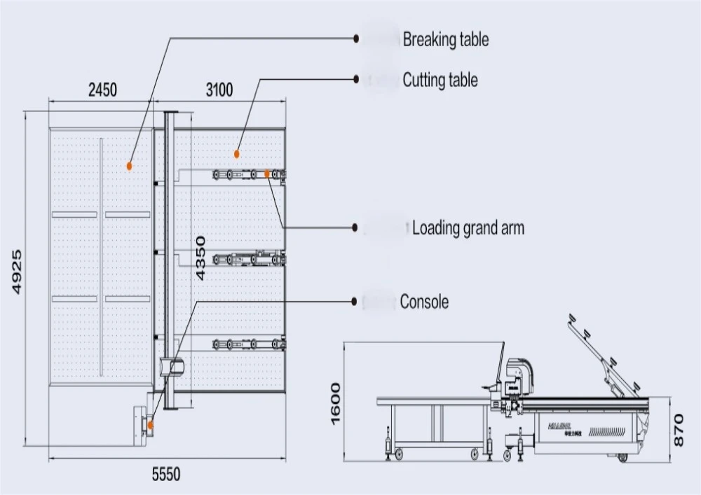 glass cutting machine